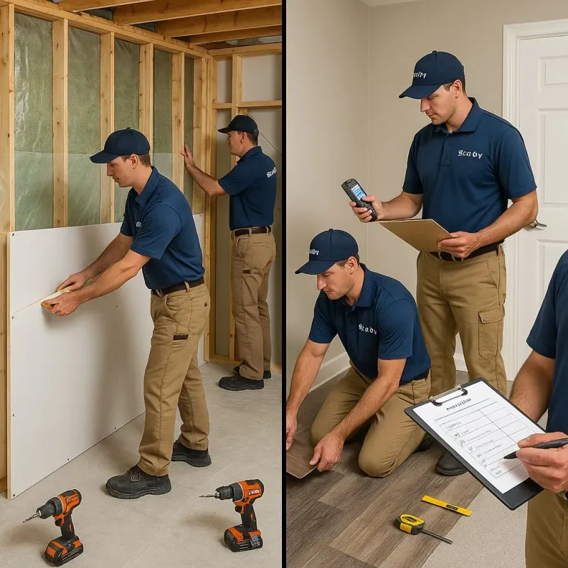 Repairs and Reconstruction process in Barbourmeade, KY